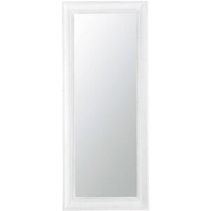 Maisons du Monde Miroir rectangulaire à moulures en bois de sapin écru 54x130