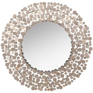 Maisons du Monde Miroir rond en métal D73