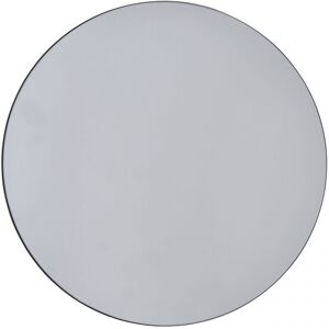 house doctor Miroir rond teinté gris D50