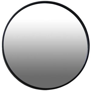 Decoclico Miroir rond -40.000x0.000 cm - Noir - Métal