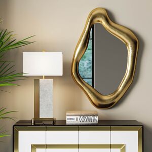 Kare Design Miroir doré 119x76