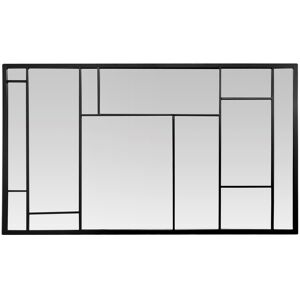 EMDE Grand miroir artiste noir 80x140cm