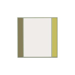 Magis Miroir vitrail carre gris clair 50x50cm