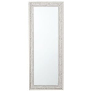 Beliani Miroir en materiaux synthetiques beige 130x50