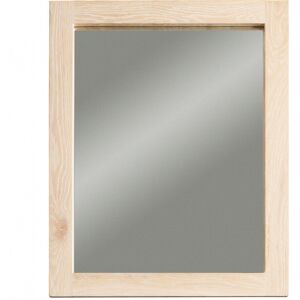 Hellin Miroir de salle de bain en chene blanchi