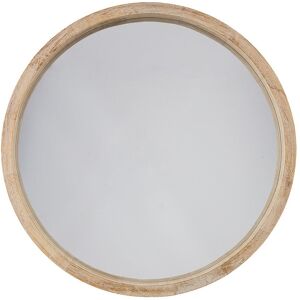 Decoratie Miroir rond naturel D50cm