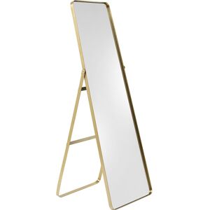 Kare Design Miroir sur pied en acier doré 160x55