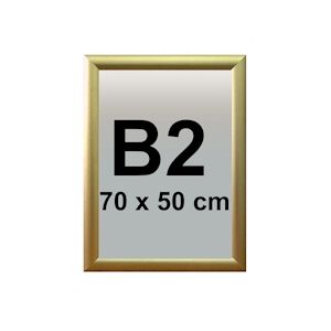 Edimeta Cadre Clic-Clac B2 70 x 50 cm DORE / GOLD