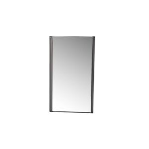 AMADEUS Miroir Gaetan 100x60 cm - Gris Métal Amadeus 60x4 cm