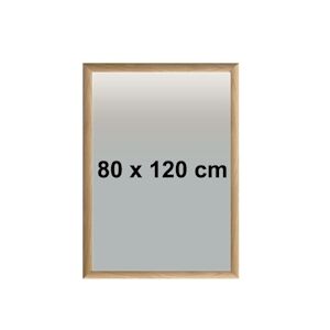 Edimeta Cadre Clic-Clac 80 x 120 cm finition Bois Hetre clair