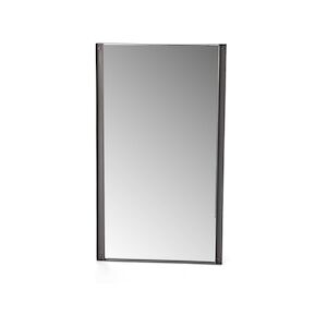 AMADEUS Miroir Gaetan 100x70 cm - Gris Métal Amadeus 70x4 cm