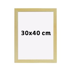 Edimeta Cadres Bois 30x40 Profilé 30 mm Naturel