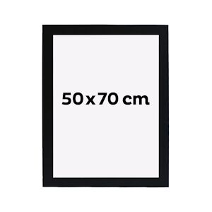 Edimeta Cadres Bois 50x70 Profilé 30 mm Noir