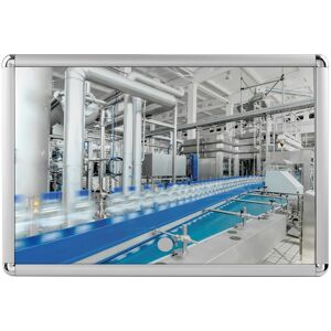 Axess Industries miroir plat « anti bris de verre »   dim. optique 400 x 600 mm   dim. cadre...