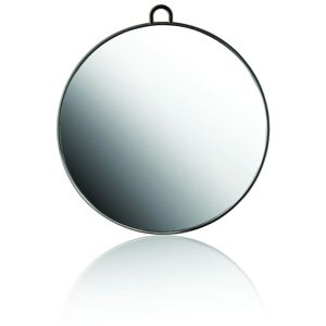 Beauty Coiffure Miroir rond noir