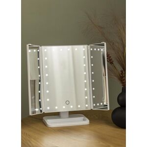 KAILA Miroir de maquillage Fold II Blanc - 38x25 cm