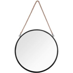 BOITE A DESIGN Miroir Nina à cadre à accrocher Noir - Publicité