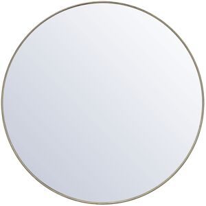 By-Boo Immense - Miroir rond en métal ø120m - Couleur - Laiton