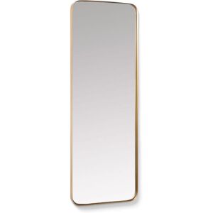 Kave Home Marco - Miroir en métal 55x150,5cm - Couleur - Laiton