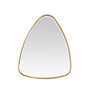 No name Ners - Miroir triangle 42x50 cm - Couleur - Or