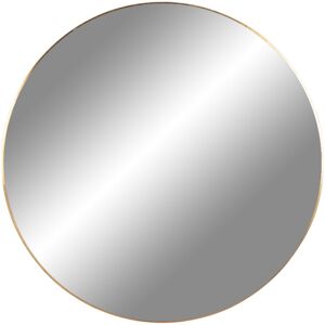 House Nordic Jersey - Miroir rond en métal ø100cm - Couleur - Laiton