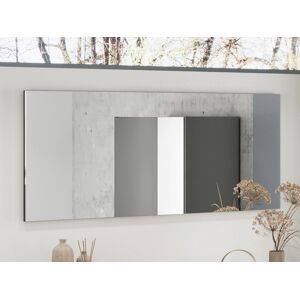 Mobistoxx Miroir TURIN 134 cm blanc
