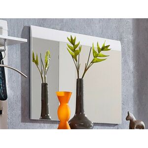 Mobistoxx Miroir PITTA 89 cm blanc brillant