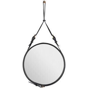 GUBI miroir mural ADNET CIRCULAIRE Ø 45 cm (Black - Verre)