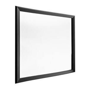 HORM miroir mural ou sur pied BLACK YUME (137 x H 137 cm - Aluminium verni noir et verre)