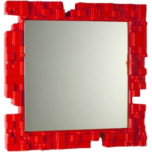 SLIDE miroir PIXEL (Rouge - Polyéthylène)