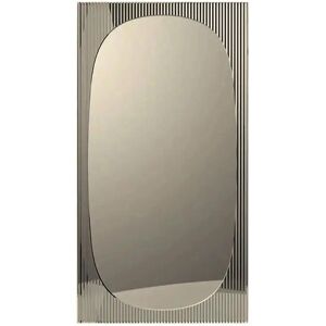 TONELLI miroir murale BANDS 200 x 110 cm (Miroir bronze - Verre)