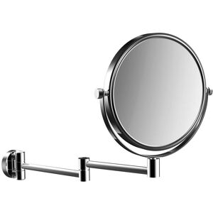 Emco Pure rasage / Miroirs cosmétiques 109400110 Ø 200 mm, grossissement triple, rond, à deux bras, chromé