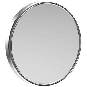 Emco Miroir mural adhésif pur 109400128 Ø 203 mm, triple, rond, chromé