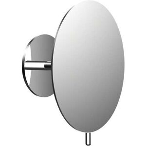 Emco Pure miroir mural adhésif 109400134 Ø 200 mm, chromé , rond, sans bordure, triple