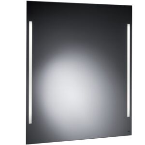 Emco 449600071 Miroir lumineux Premium, 600 x 700 mm sans interrupteur, 2 x T5-14 W, 220-240 V / 50 Hz