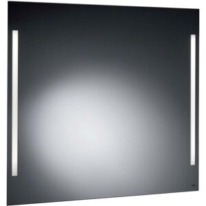 Emco 449600073 Miroir lumineux Premium, 800 x 700 mm sans interrupteur, 2 x T5-14 W, 220-240 V / 50 Hz