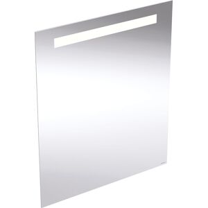 Miroir lumineux Geberit Option Basic Square 502805001 eclairage au-dessus, 60 x 70 cm