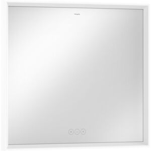 Hansgrohe miroir Xarita 54987700 avec capteur tactile capacitif, 800 x 700 x 50 mm, blanc mat