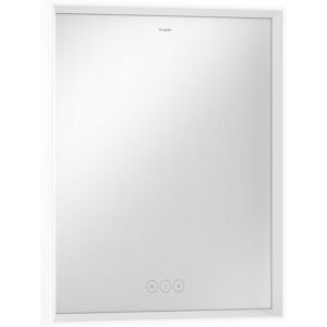 Hansgrohe miroir Xarita 54988700 avec capteur tactile capacitif, 600 x 700 x 50 mm, blanc mat