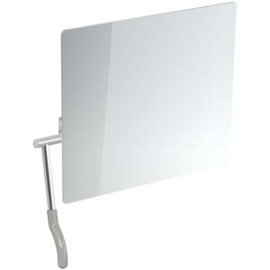 miroir inclinable Hewi 802.01.100L95 725x741x73mm, levier a gauche, gris roche