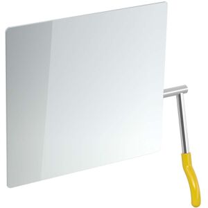 Hewi miroir inclinable 802.01.100R18 725x741x73mm, levier à droite, senfgelb