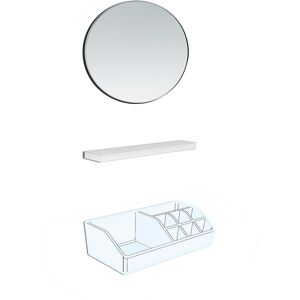 LAUFEN Frame 25 set d'accessoires 4906009000001 avec Miroirs cosmétiques , bande magnétique, bol