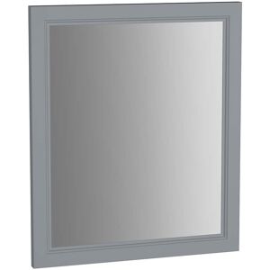 Vitra Valarte miroir plat 62214 595x30x700mm, montage mural, corps gris mat, décor