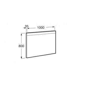 ROCA Prisma Led Miroir 1000 Basic - Roca A812260000