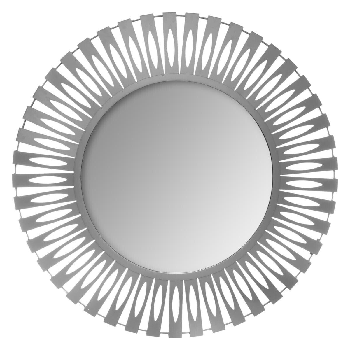 Atmosphera Miroir "Nola", métal D89 cm