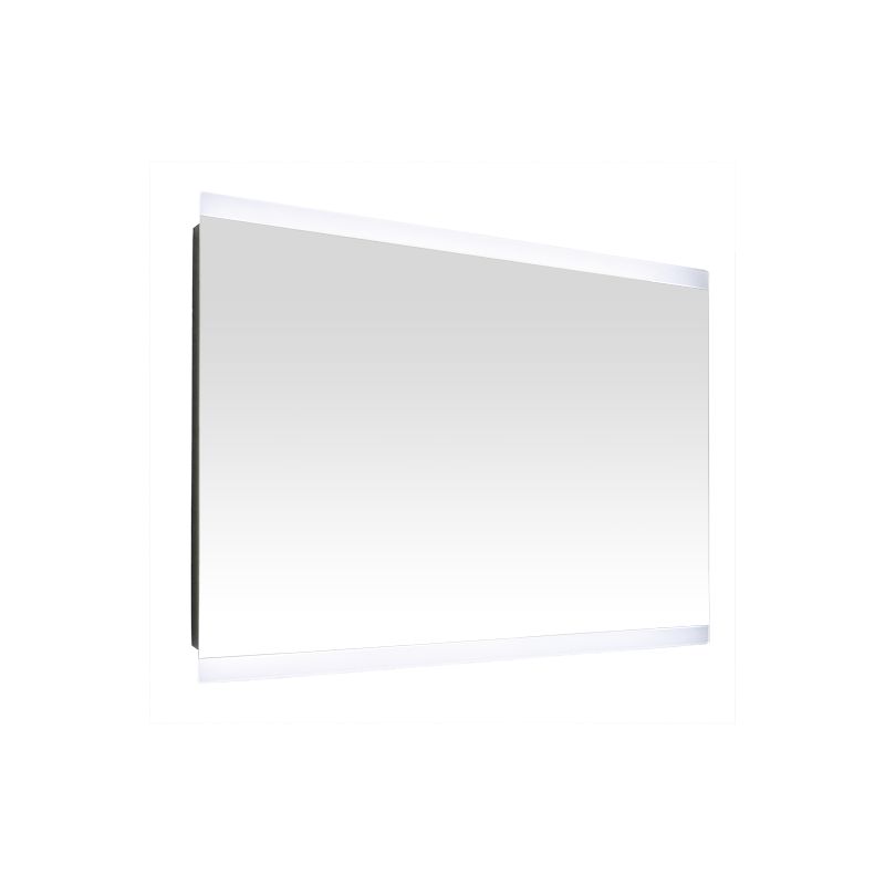 Pradel - Miroir de salle de bains avec éclairage LED - Modèle Design