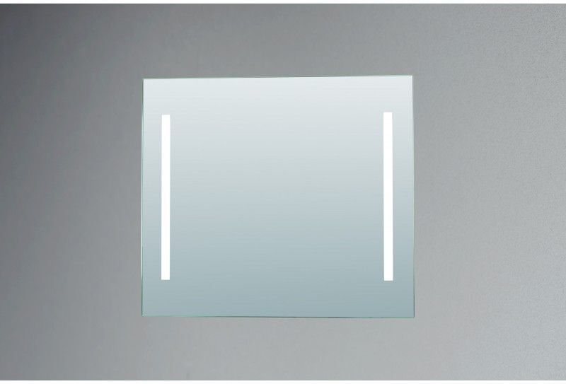 Pradel - Miroir de salle de bains avec éclairage LED - Modèle LED 80