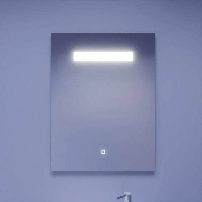 ELEGANCE Miroir 60x80 cm - éclairage intégré à LED et interrupteur sensitif