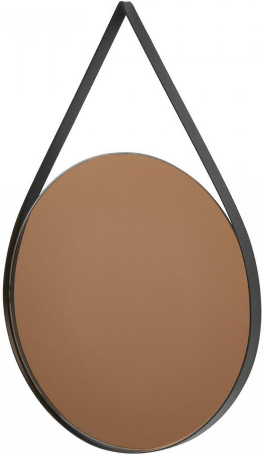 BOBOCHIC Miroir rond TORN en métal