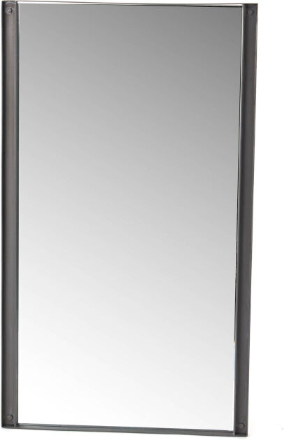 Amadeus Miroir 100x60 cm gris en métal H100